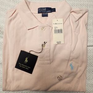 Classic Men's Light Pink Polo Shirt